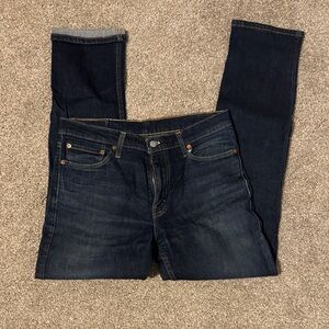 Men's Slim Fit Jeans - Dark Blue